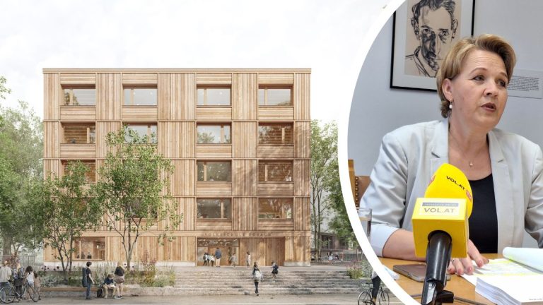 Der Voranschlag 2024 ist verabschiedet, der Stadtrat soll als Kostenkommission aber künftig genauer auf große Ausgaben, wie für den Bau der Volksschule Forach, schauen. <span class="copyright">Canva</span>