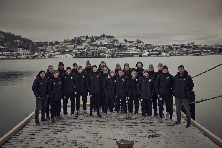 Die Bregenzer Handballer beim Spaziergang in Sandefjord. <span class="copyright">Raphael Sturm & Manuel Paul Fotografie</span>