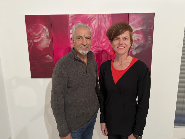 Mahmut Celayir und Uta Belina Waeger.