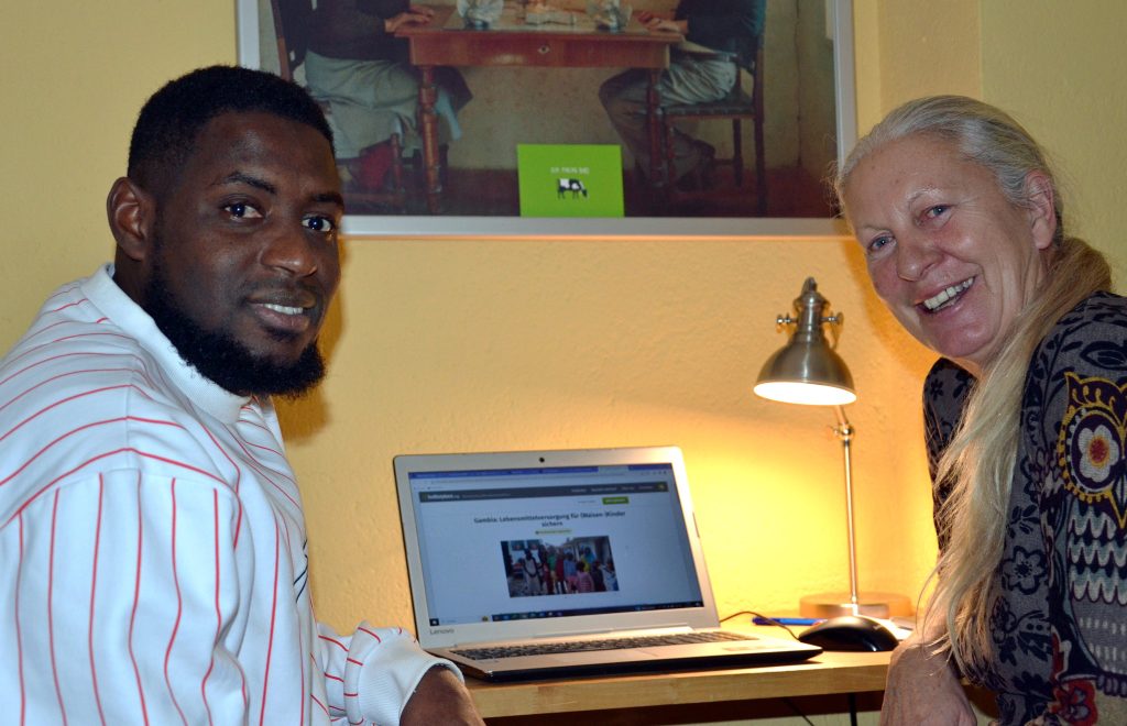 Malick Bah musste seine Heimat Gambia verlassen: "Das Schlimmste war die Angst"