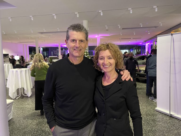 Mit dabei: Jutta und Ralf Grabher.