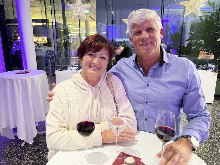 Monika und Karl Gschließer kamen nach Lauterach.