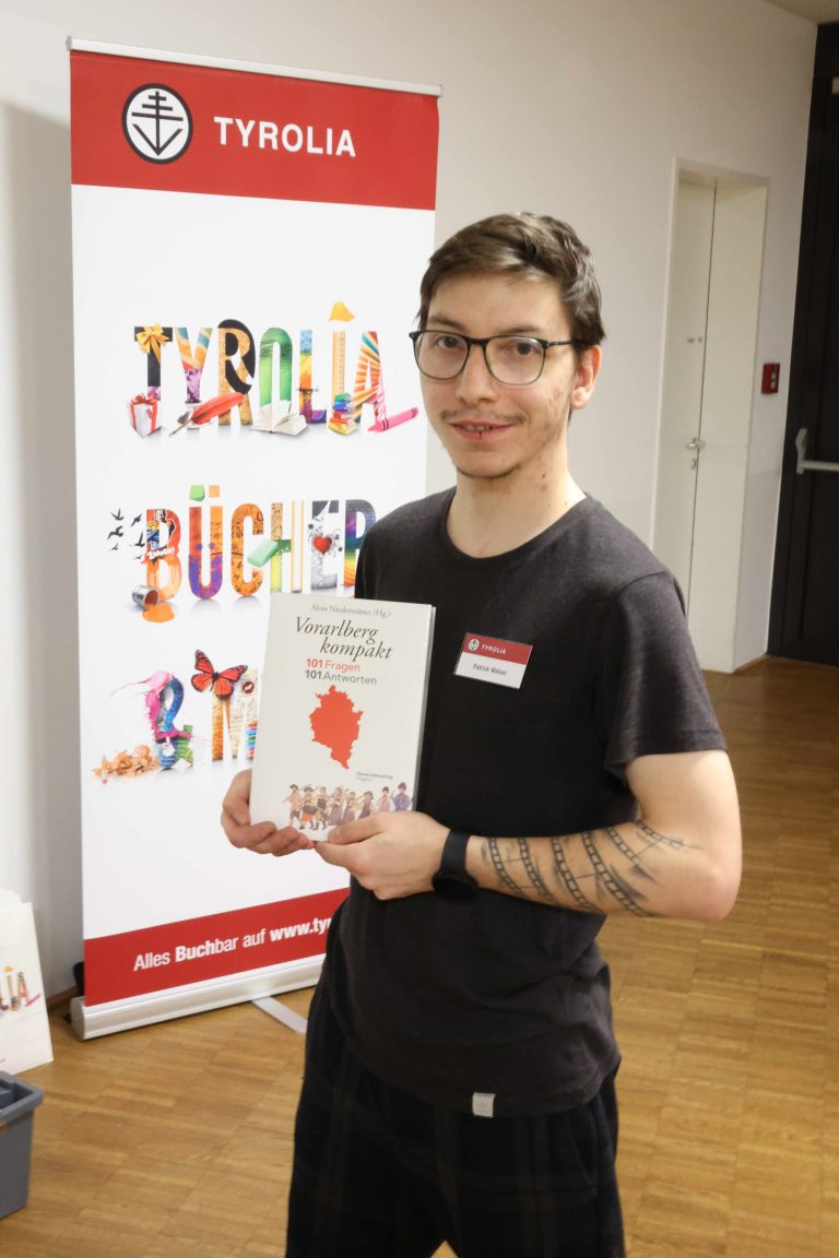 Patrick Walser von der Buchhandlung Brunner.