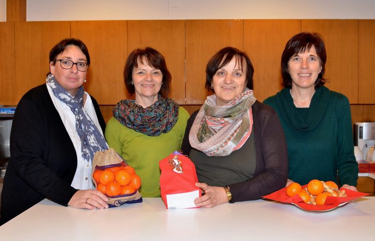Das Frauen-Quartett Elisabeth Simma-Rauch, Elisabeth Frick, Eveline Sinz und Marlene Morscher  organisiert den Nikolobesuch in Rankweil. <span class="copyright">Pfarre Rankweil</span>
