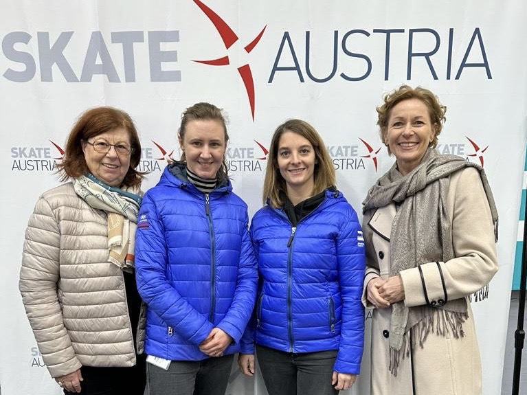 Präsidentin Eiskunstlaufverband, Obfrau, Sportwartin und Landesrätin Martina Rüscher.