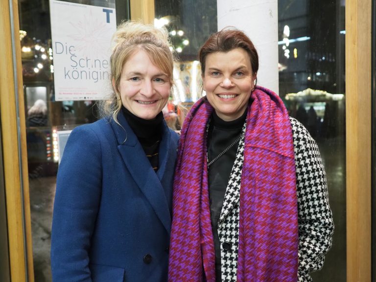 Ute Seibold (Städtische Museum Isny) und Architektin Martina Briegel.