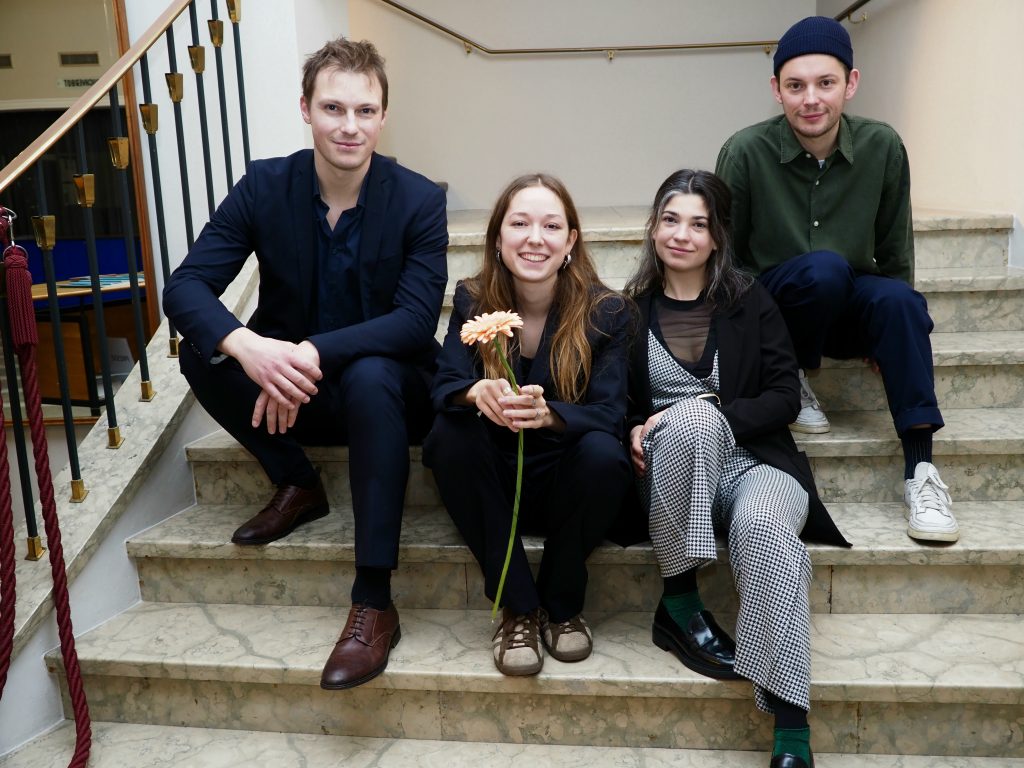 Hamlet-Premiere in der Box des Vorarlberger Landestheaters