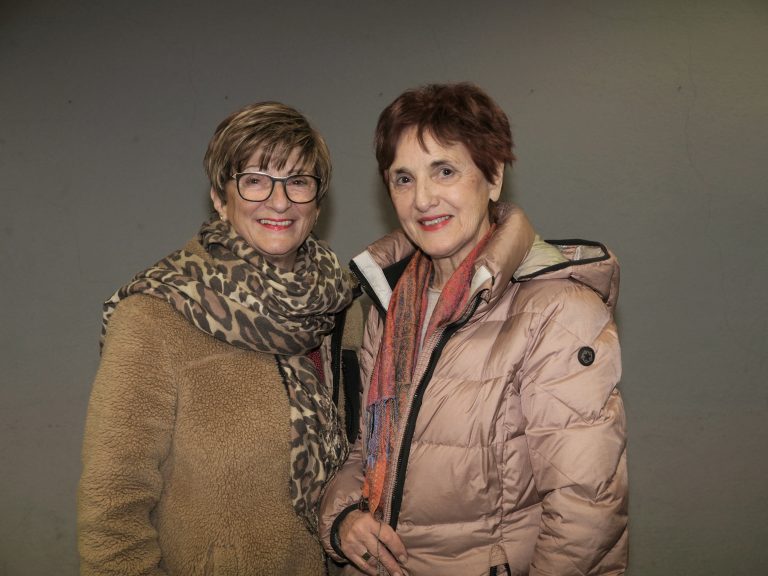 Ilse Grabher und Karin Trappel kamen zur Lesung.