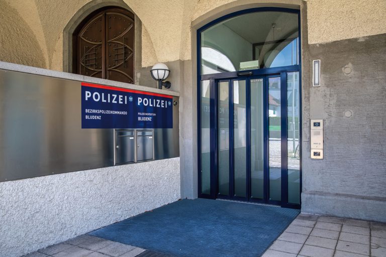 Polizeiinspektion Bludenz: Hier eskalierte die Situation mit dem „Anzeiger". <span class="copyright">BFI</span><br>