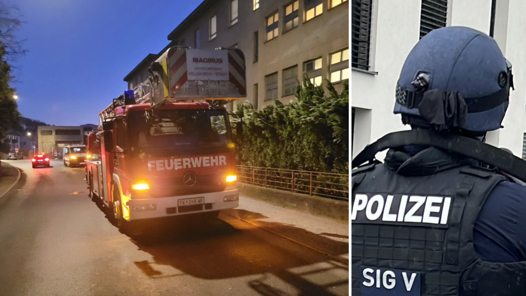 Großeinsatz mit Cobra bei Festnahme in Feldkirch