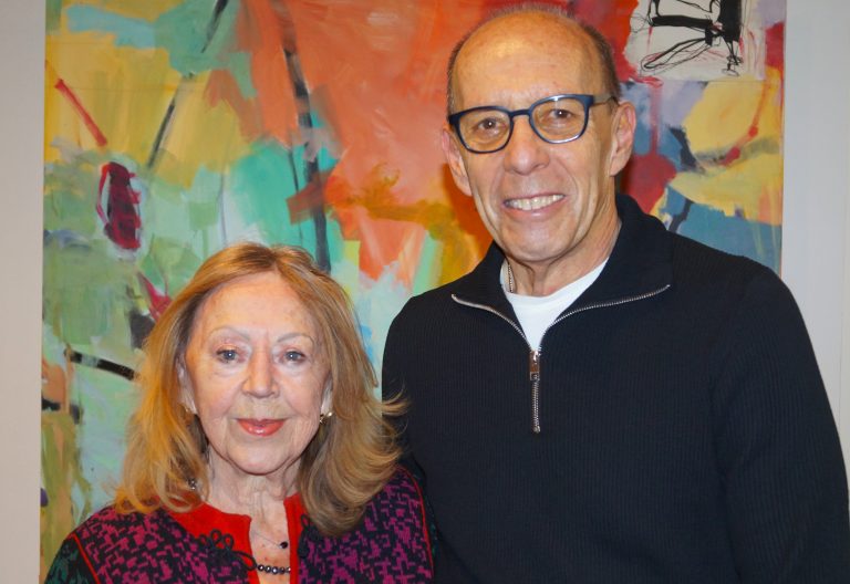 Roswitha Steger von den Grünen und Stadtrat Michael Rauth von der ÖVP.