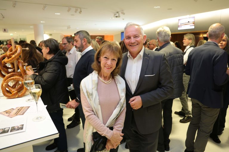 Christa Gehrer und Schwiegersohn Renato Schneider.