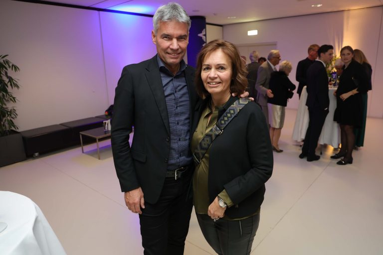 Egon Riedmann (Hajek & Riedmann) und Andrea.