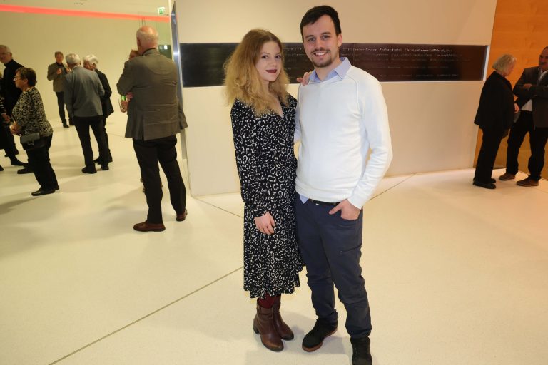 Unter den Konzertbesuchern: Silvia und Roman Feuerstein.