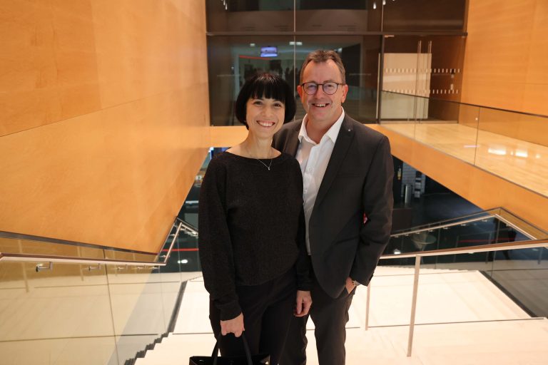 Barbara und „Marketingsommelier“ Wolfgang Frick.