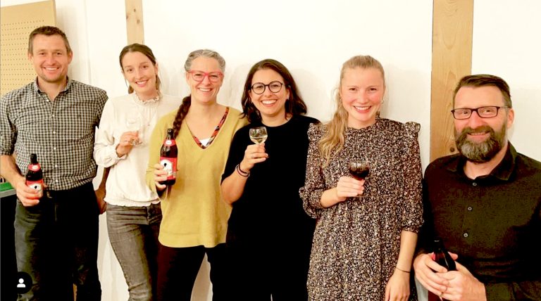 Der neue Vorstand: Karl-Heinz Metzler, Christina Ritter, Nina Formanek, Katharina Amann, Johanna Metzler, Walter Flady Gmeiner.   <span class="copyright">Theaterverein Bizau</span>