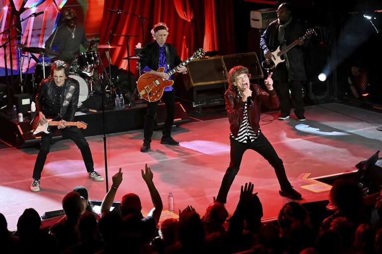 The Rolling Stones präsentierten ihr neues Album "Hackney Diamonds," am 19. Oktober 2023 in New York. <span class="copyright">Evan Agostini/Invision/AP, File</span>