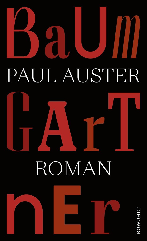 BaumgartnerPaul Auster, Rowohlt, 203 Seiten