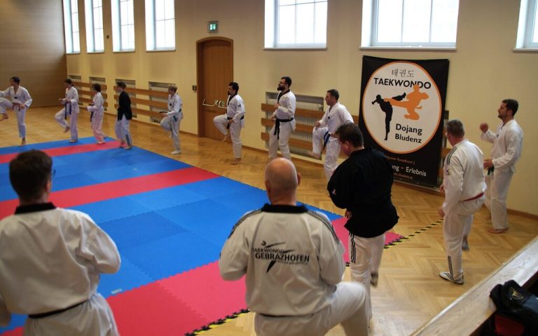 Beim Hapkido Lehrgang nahmen einige Mitglieder der Taekwondo-Clubs aus Vorarlberg teil.verein