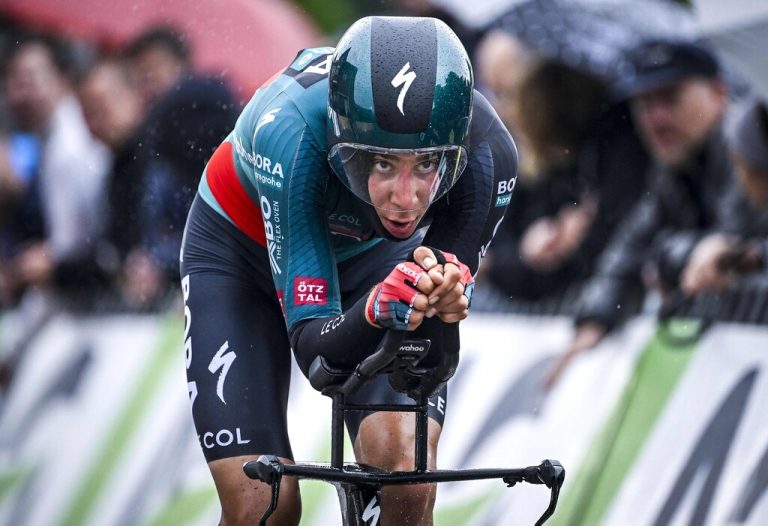 Cian Uijtdebroeks gilt als potenzieller Sieger der Tour de France.Apa