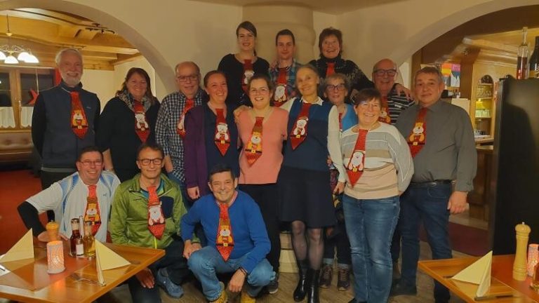 Die Bludenzer Minigolfer hatten eine schöne Nikolausfeier.  umsc schruns
