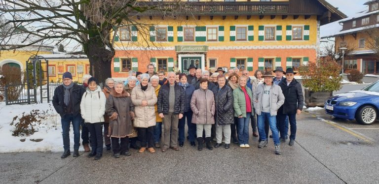 Die Bludescher Pensionisten waren in Salzburg unterwegs.pvö bludesch