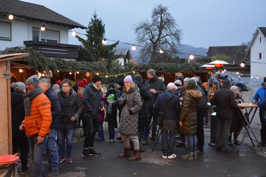 Vorweihnachtliche Stimmung in Hard