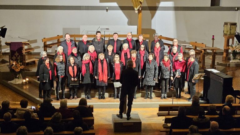 Die Zuhörerinnen und Zuhörer erlebten eine gelungene Einstimmung auf die Weihnachtszeit.Gesangverein Nibelungenhort