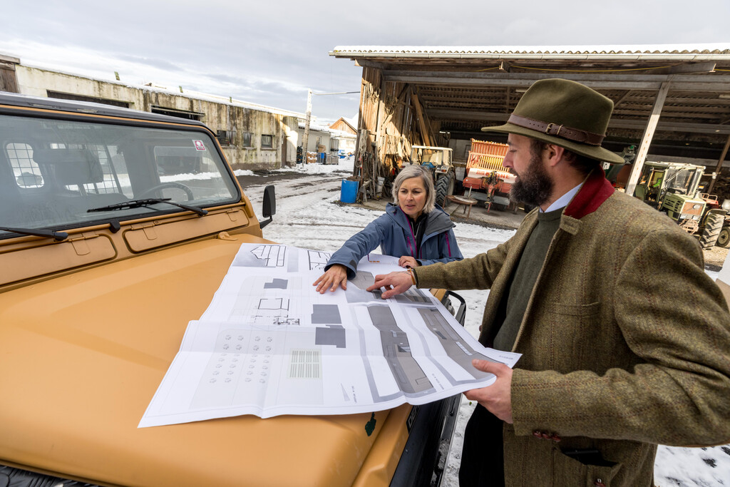 Landwirtin Ruth Hagen und Haubenkoch Jan Härle starten ein Genussprojekt. »A4
