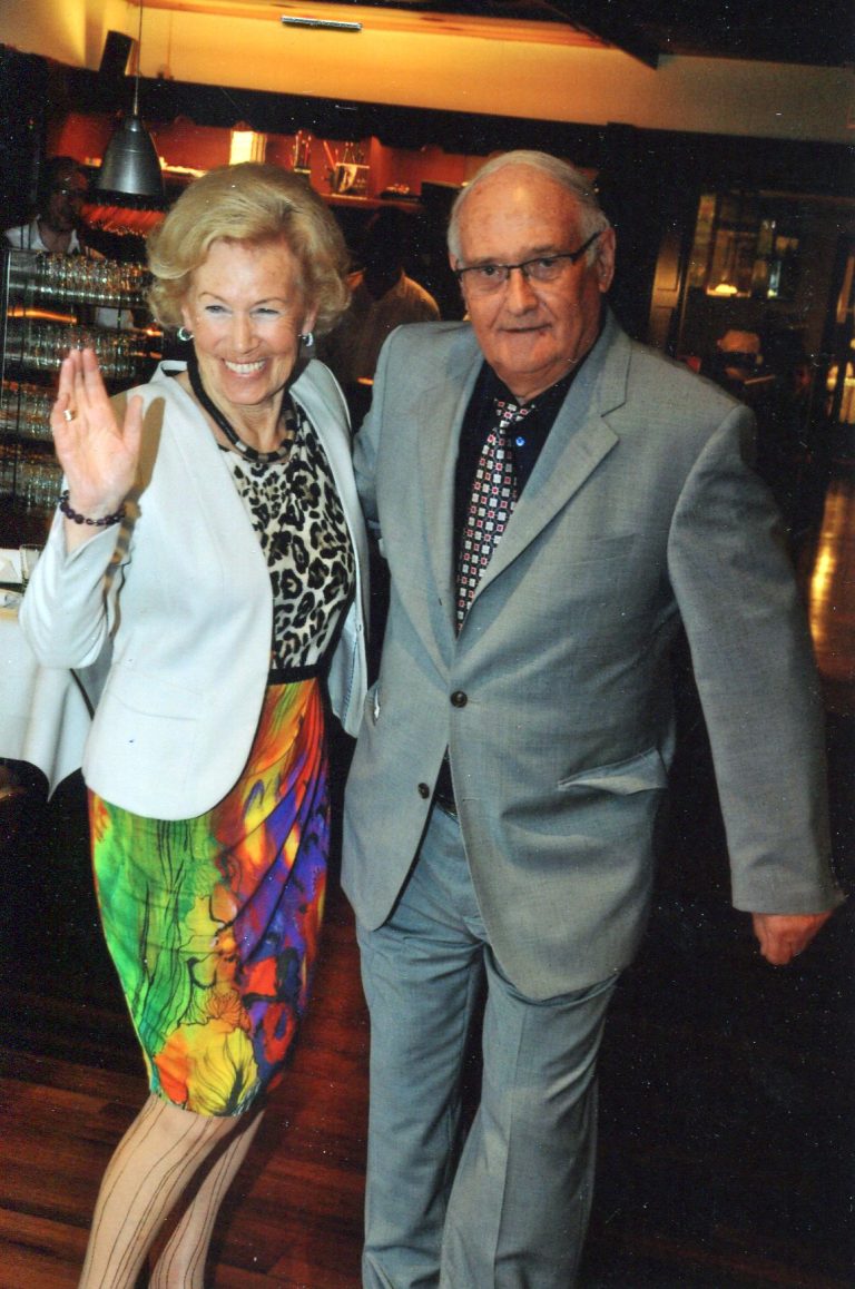 Ein tanzfreudiges Paar: Herta und Walter (2014).