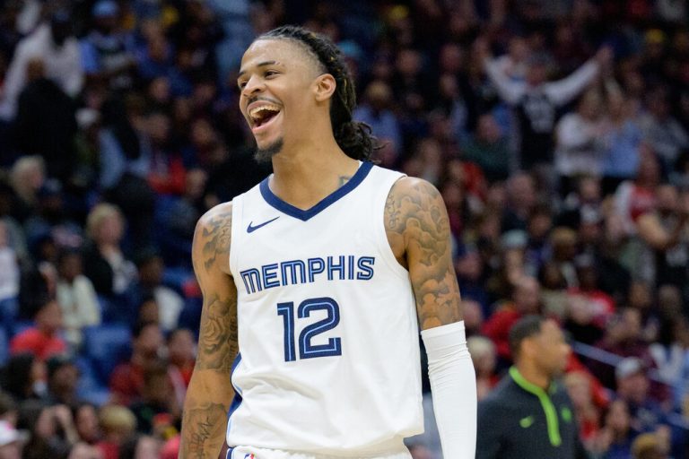 Ja Morant hat nach seiner Sperre wieder Spaß am Basketball.USA Today