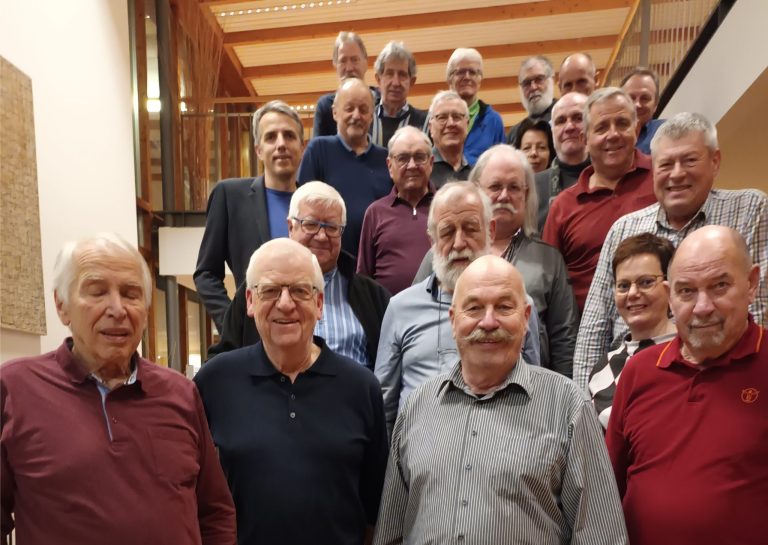 Der Kameradschaftsbund Götzis mit Arbogast-Geschäftsführer Daniel Mutschlechner. <span class="copyright">Privat</span>