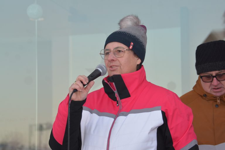 Krippenvereinsobfrau Ilse Kohler.