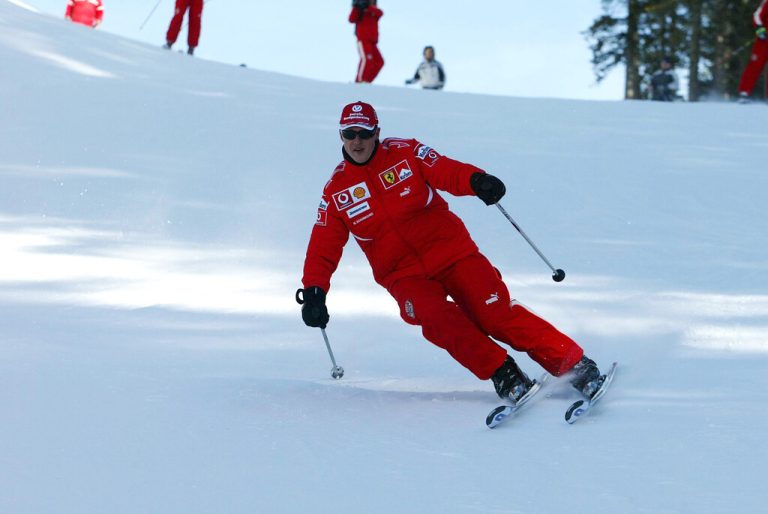 Michael Schumacher war ein begeisterter Skifahrer.gepa/ap