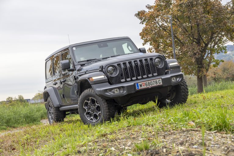 Der Jeep Wrangler mit Plug-in-Hybridantrieb. <span class="copyright">VN/Paulitsch</span>