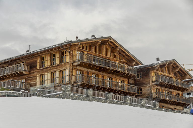 Die Luxusherberge Chalet N des strauchelnden Immobilientycoons war immer im Eigentum der Laura Privatstiftung. VN/RP