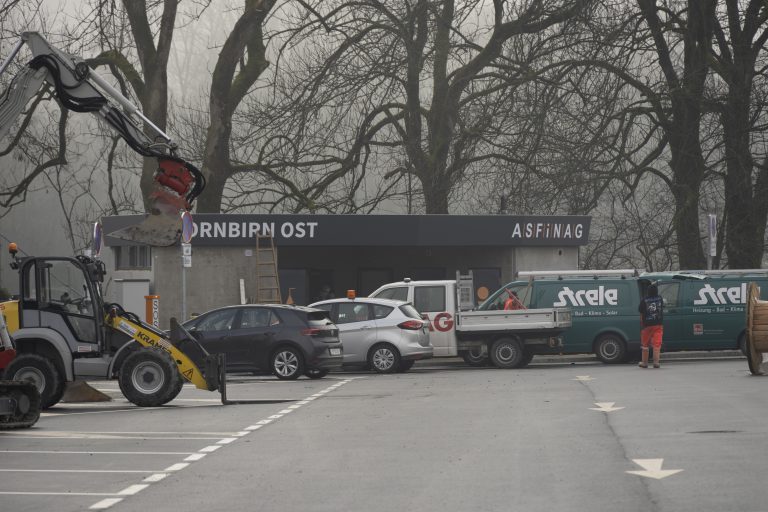 Der Parkplatz heißt jetzt Dornbirn Ost.