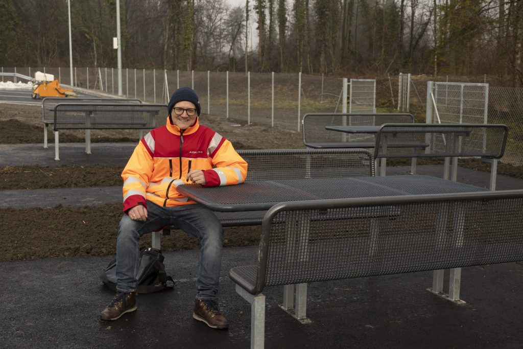 Dieser Parkplatz spielt einige Stückchen