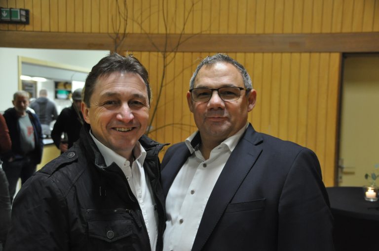 Bürgermeister Werner Konzett (Fontanella) und Bürgermeister Stefan Nigsch (Sonntag).