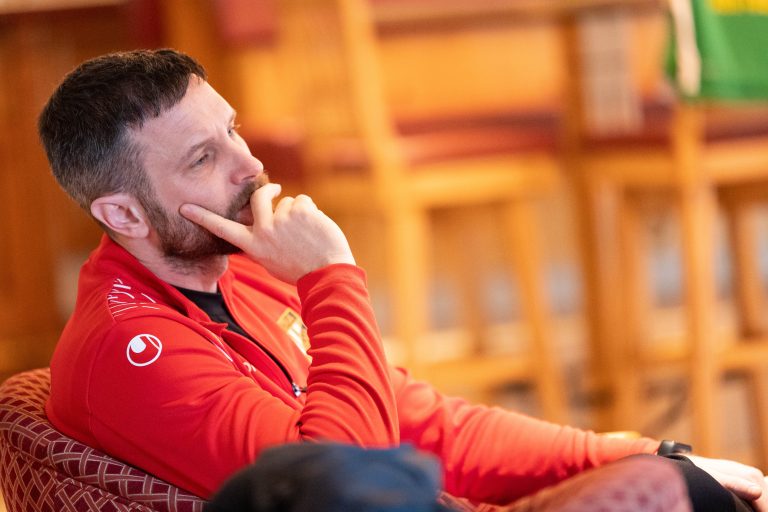Der neue Co-Trainer Dominik Visintainer. <span class="copyright">Hartinger</span>