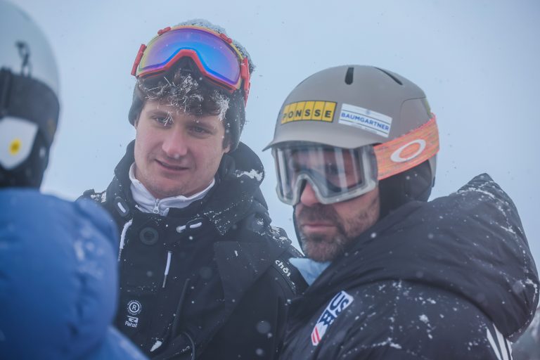 Gino Hämmerle und Nick Baumgartner warteten vergebens. <s><span class="copyright">Steurer</span></s>