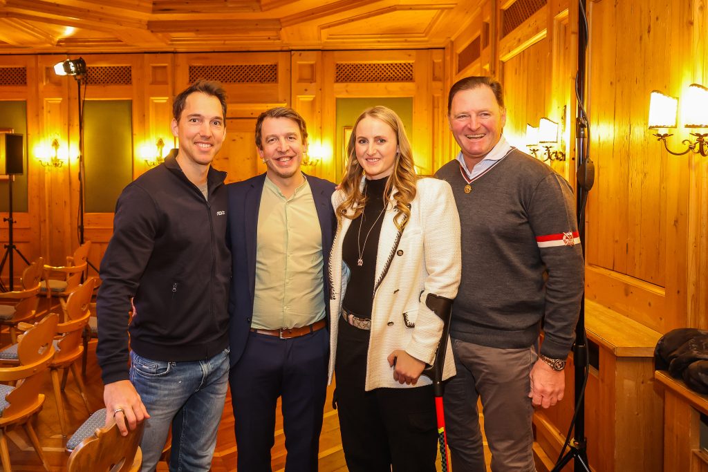 Wer sich den anregenden Sporttalk in Lech nicht entgehen ließ