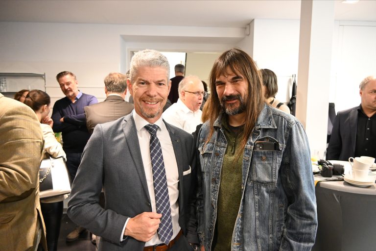 Thomas Schreiber mit Wolfgang Silas. <span class="copyright">Stadt bludenz</span>