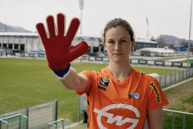 Sarah-Lisa Dübel sorgt für Konkurrenzkampf um den Posten der Torfrau. <span class="copyright">SCRA</span>