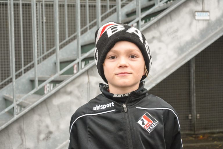 „Ich war letztes Jahr schon hier in Lustenau. Das Turnier macht mir sehr viel Spaß. Unsere Mannschaft ist super auf die zwei Tage vorbereitet.“ Eugen Läubli (10), EHC Basel