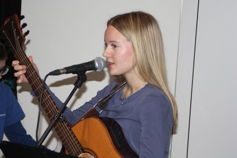 Janine Manser spielte mit ihrer Band groß auf.