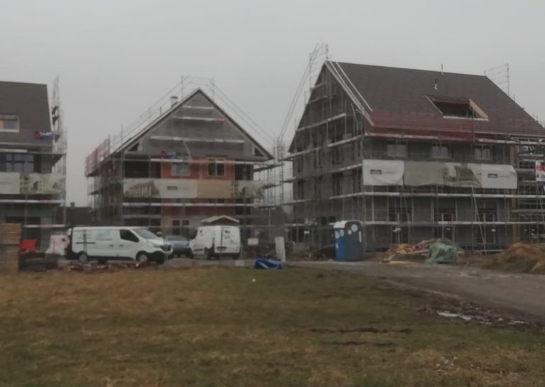 Beim Wohnprojekt im Kreuzfeld gehen die Arbeiten in die finale Phase. <span class="copyright">MIMA</span>