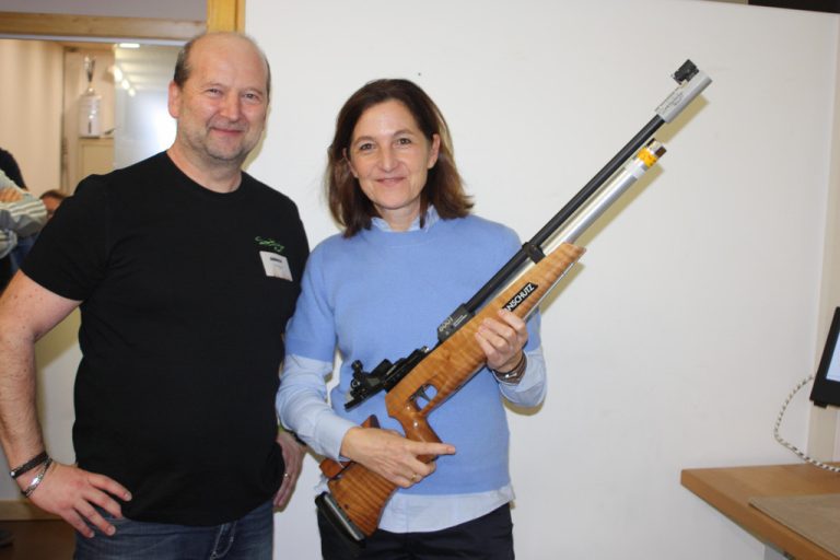 Auch Natalie Wojtech lässt sich das Krapfenschießen-Jubiläum sicher nicht entgehen.