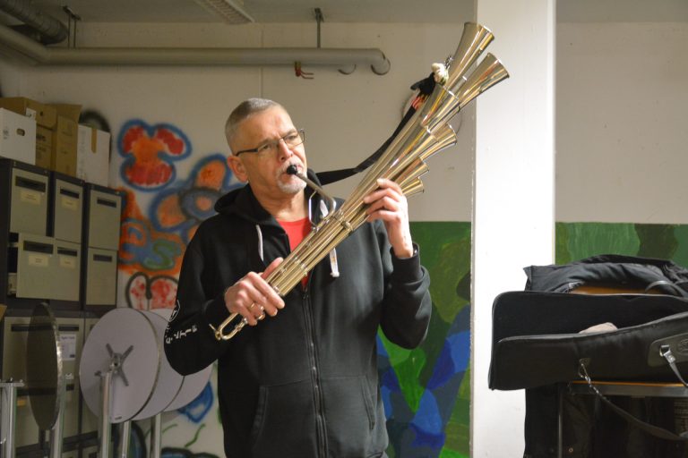 Thomas König genoss die Probe.