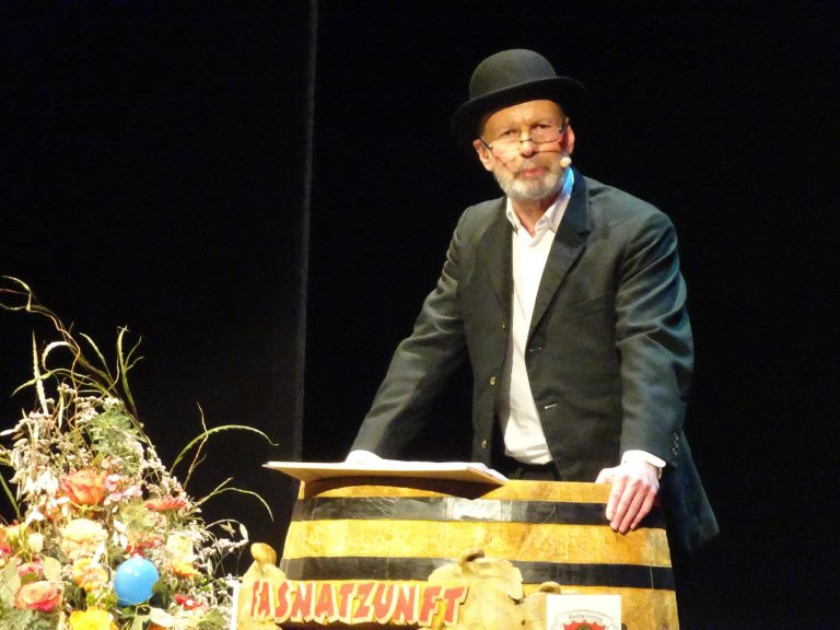 Ernst Klocker gab heuer den "Stubatbuob". 